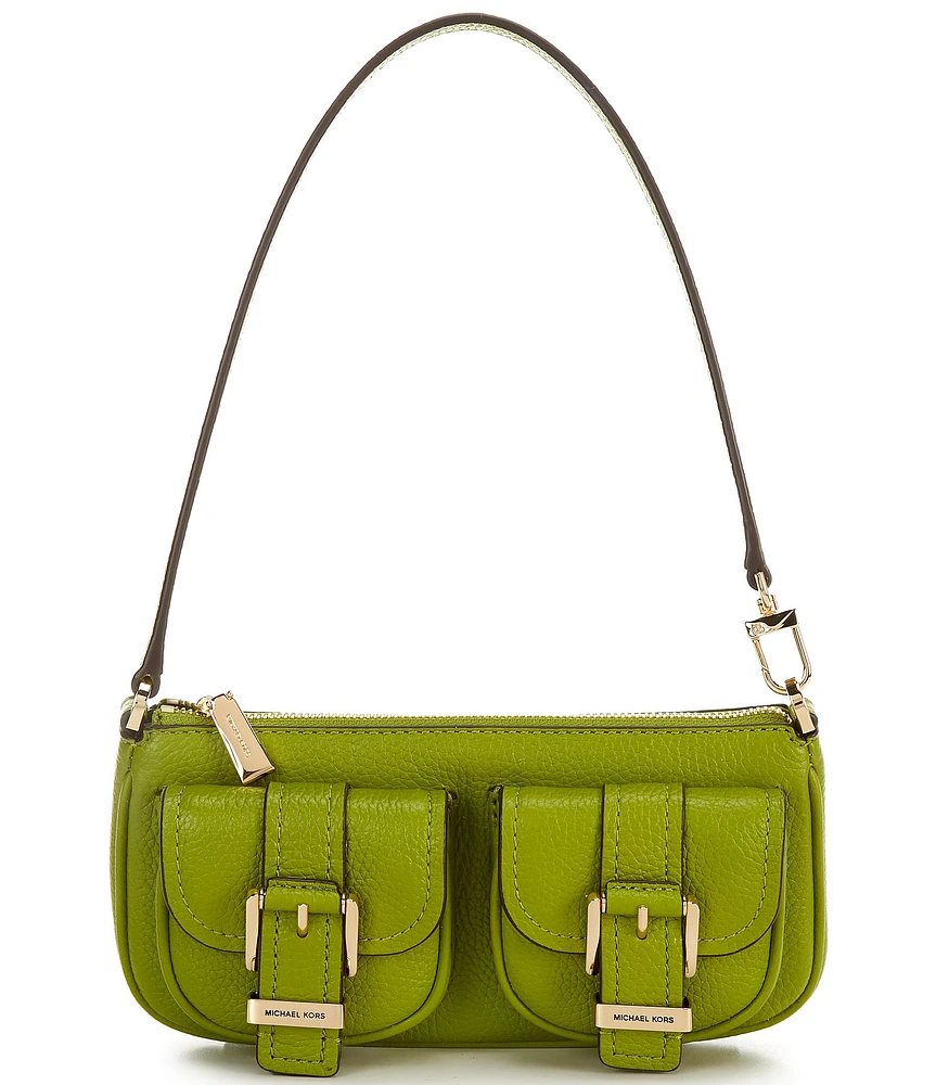 Michael Kors Zoe Small Buckled Convertible Pouchette Bag