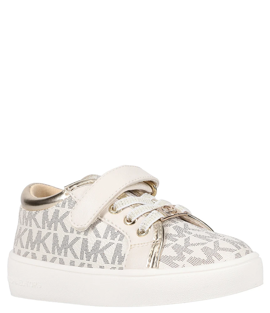 MICHAEL Michael Kors Girls' Jem Ralley Hook-and-Loop Logo Sneakers (Infant)