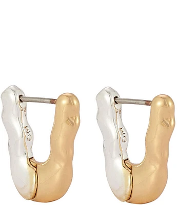 Mignonne Gavigan Mena Molten Hoop Earrings