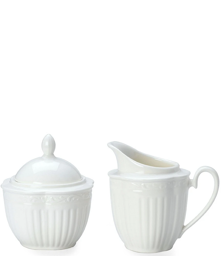 Mikasa Italian Countryside Creamer/Sugar Bowl Set