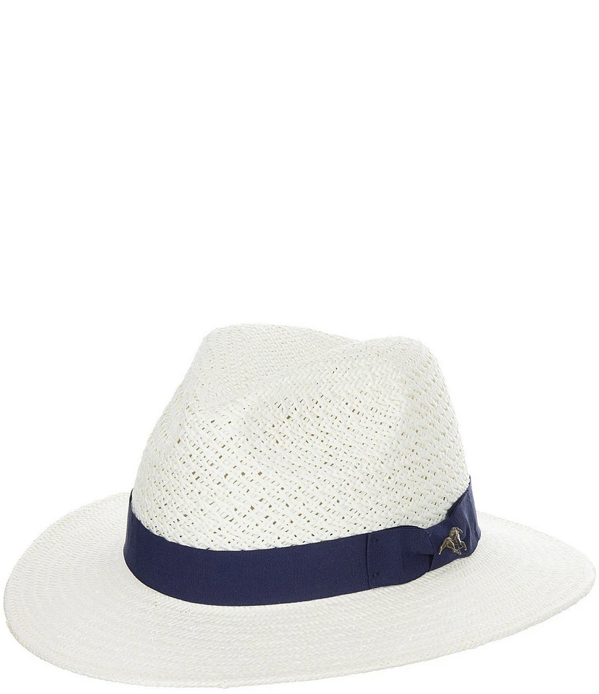 Biltmore by Dorfman Milano Straw Fedora Hat