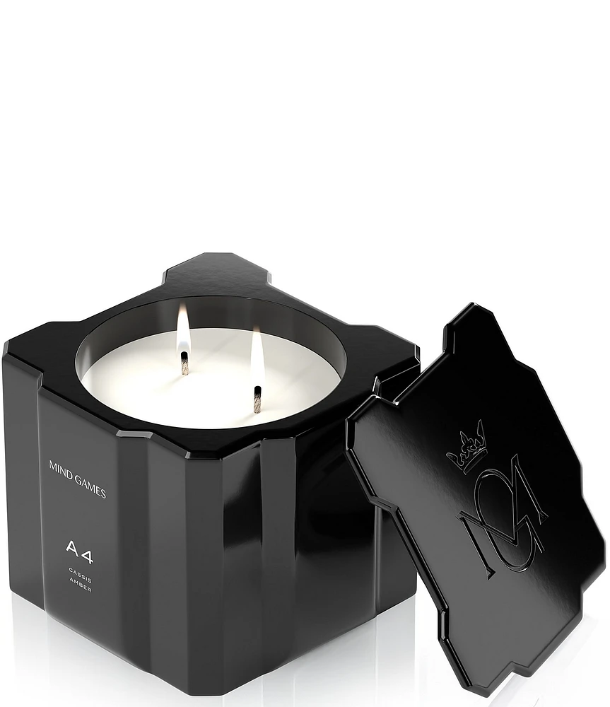 MIND GAMES A4 Cassis Amber 10-oz. Luxury Candle