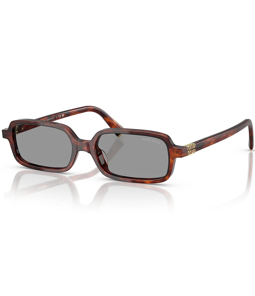 Miu Miu Women's MU 11ZSF 52mm Rectangle Sunglasses