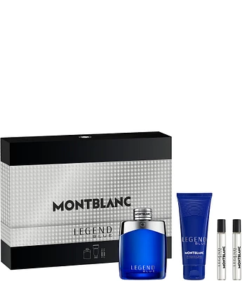 Montblanc Legend Blue Eau de Parfum 4-Piece Gift Set
