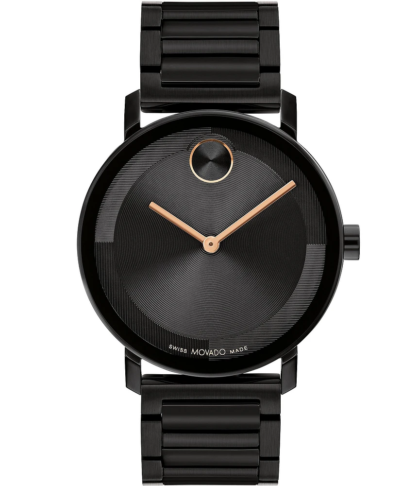 Movado Bold Men's Evolution 2.0 Quartz Analog Stainless Steel Bracelet Watch