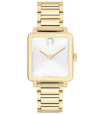 Movado BOLD Women's Evolution 2.0 Quartz Analog Gold Tone Stainless Steel Bracelet Watch
