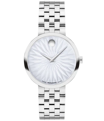 Movado Women's Museum Classic Quartz Analog Stainless Steel Bracelet Watch