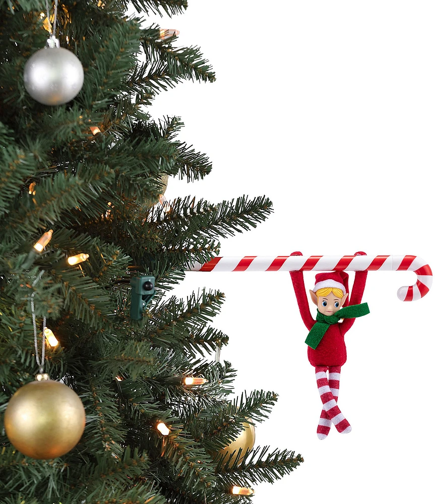 Mr. Christmas Animated Musical Candy Cane Elf Acrobat Christmas Decor, 6#double;