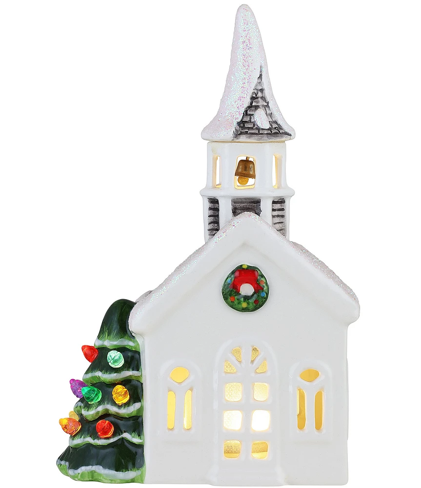 Mr. Christmas LED Nostalgic Ceramic Village Church