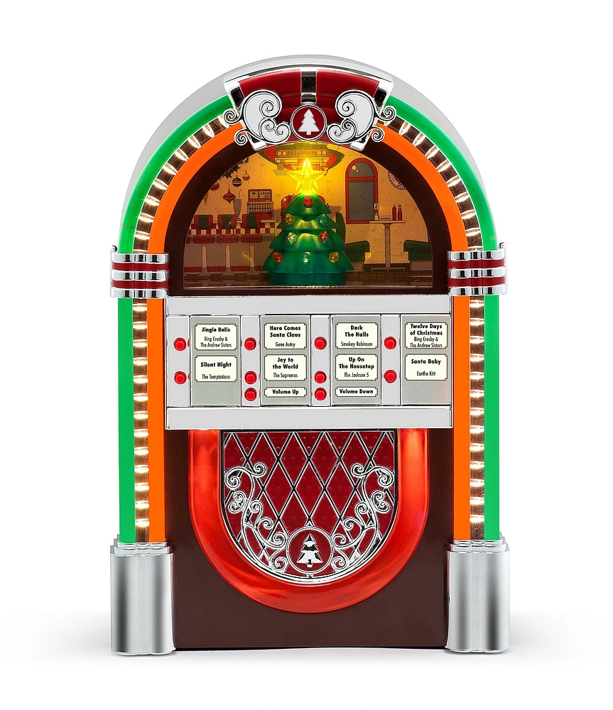Mr. Christmas Musical and Light Up Rock-O-Rama Jukebox