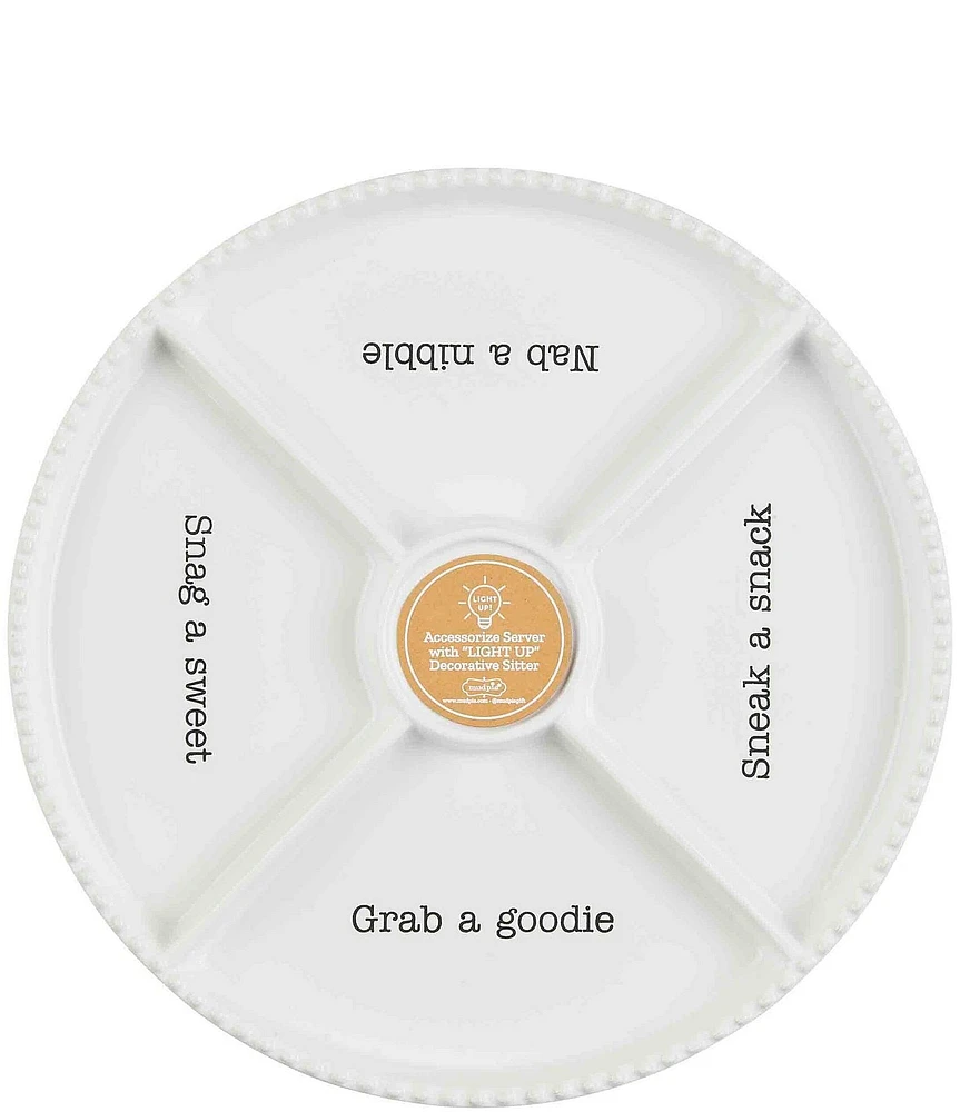 Mud Pie Circa Snack Divided Tray