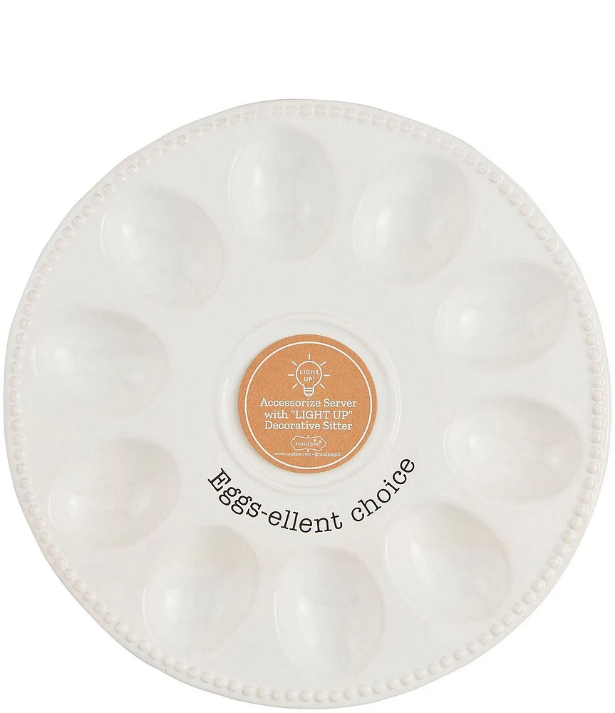 Mud Pie Deviled Egg Accessory Tray