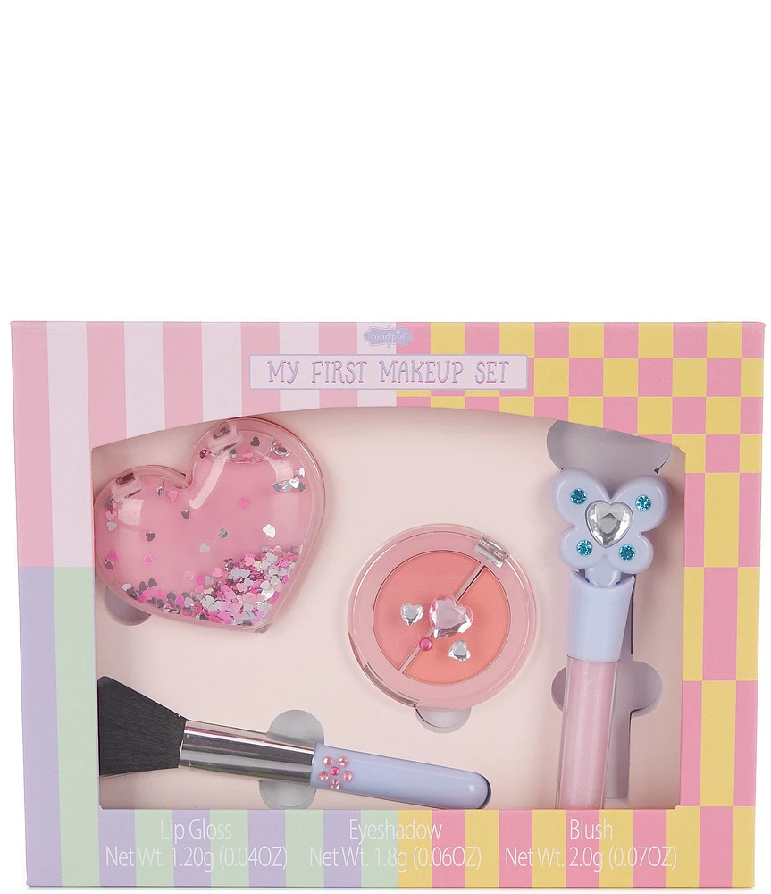 Mud Pie Girls My First Makeup Kit 4-Piece Set