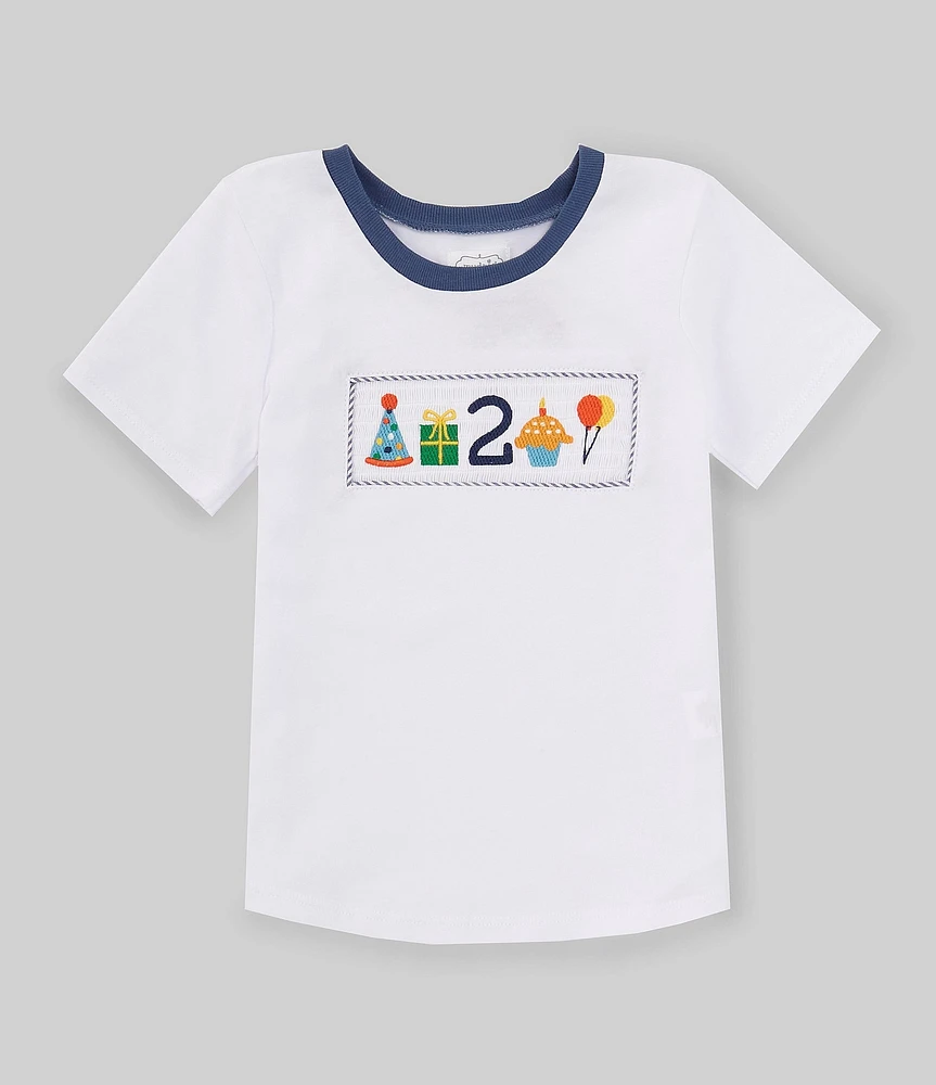 Mud Pie Little Boys Short-Sleeve 2nd Birthday T-Shirt