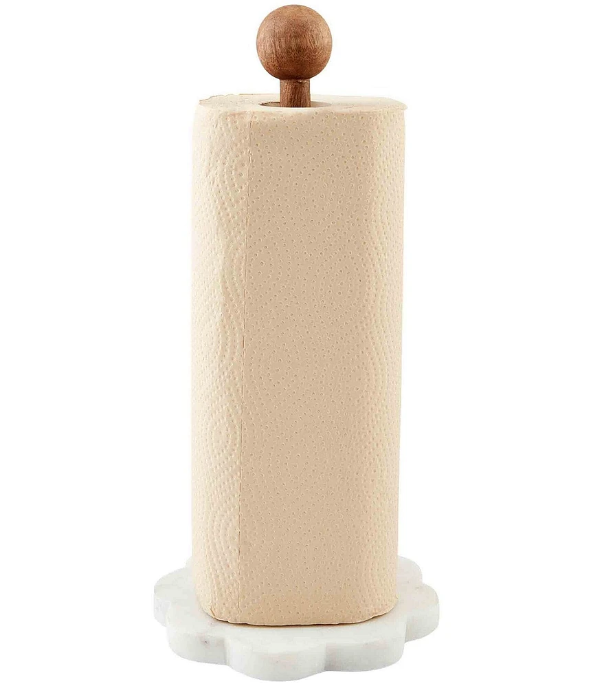 Mud Pie Scallop Paper Towel Holder