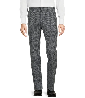 Murano Alex Slim Fit Check Flat Front Suit Separates Dress Pants