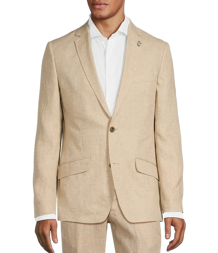 Murano Baird McNutt Linen Classic Fit Suit Separates Jacket