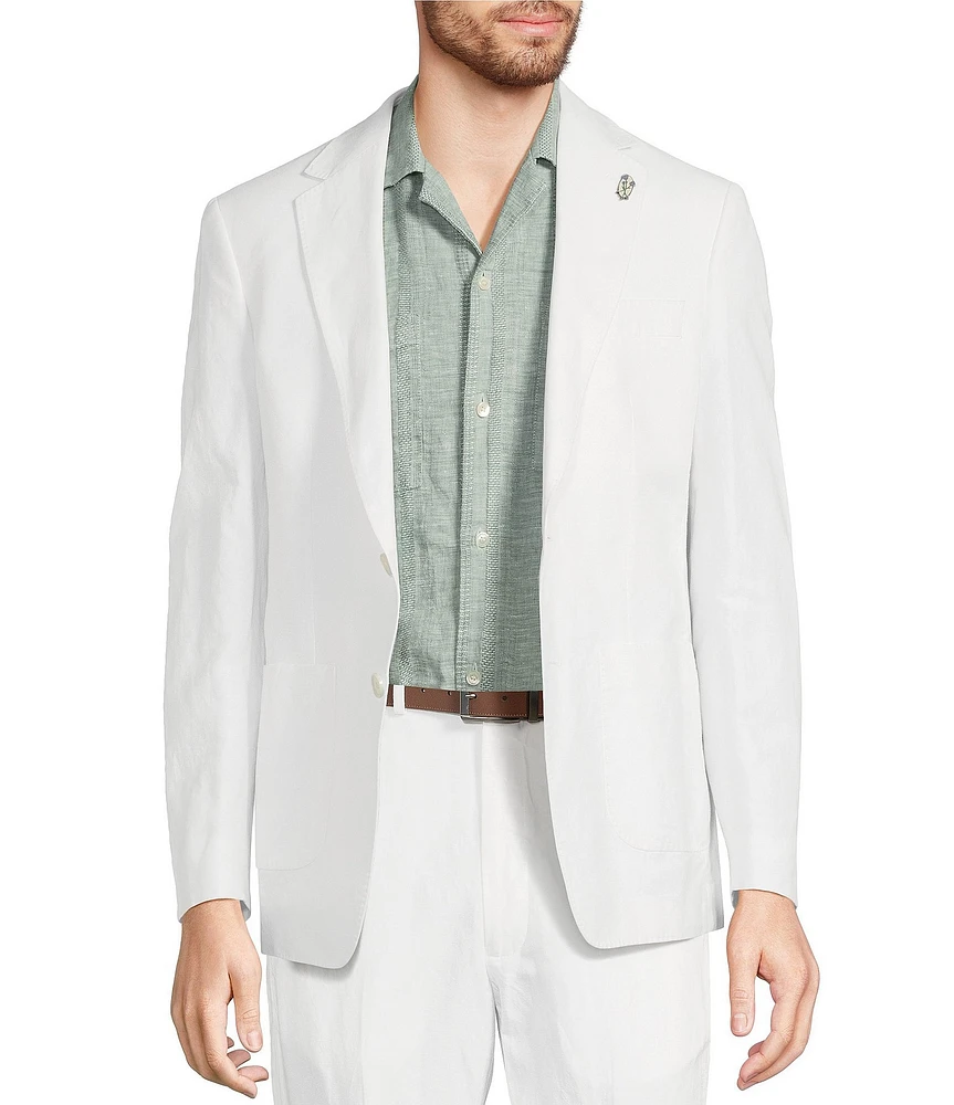 Murano Big & Tall Baird McNutt Linen Slim Fit Blazer