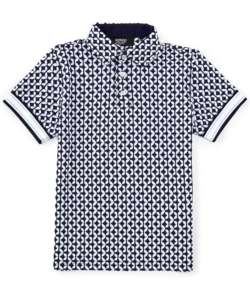Murano Big Boys Printed Polo Shirt