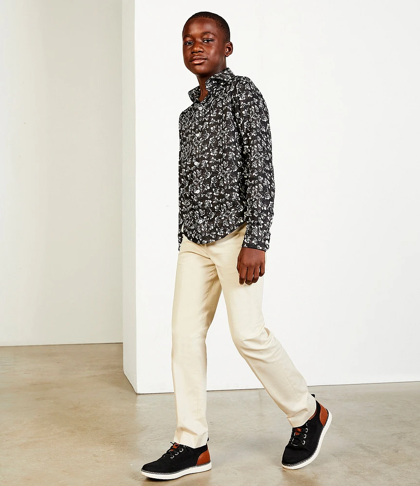 Murano Big Boys Wardrobe Essentials Alex Stretch Chino Pants