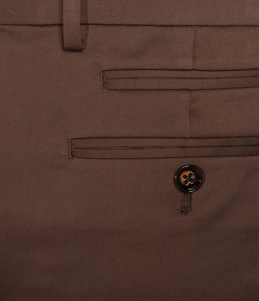 Murano Crocodile World Collection Evan Extra Slim Fit Sateen Suit Separates Dress Pants