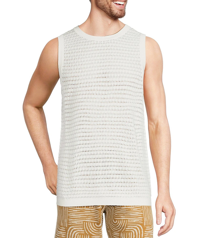 Murano Crocodile World Collection Open Weave Tank
