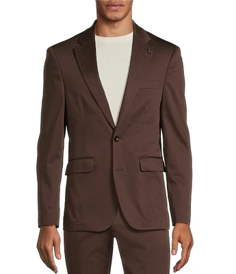 Murano Crocodile World Collection Slim Fit Sateen Suit Separates Blazer