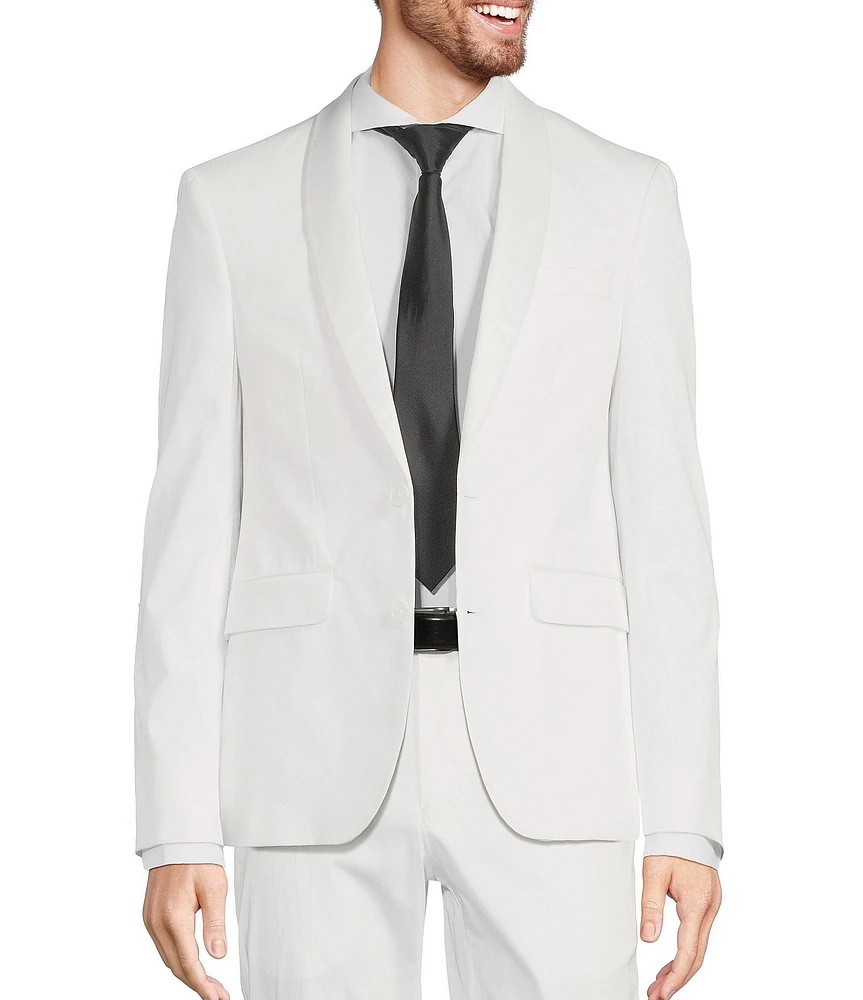 Murano Slim Fit Sateen Shawl Lapel Suit Separates Jacket