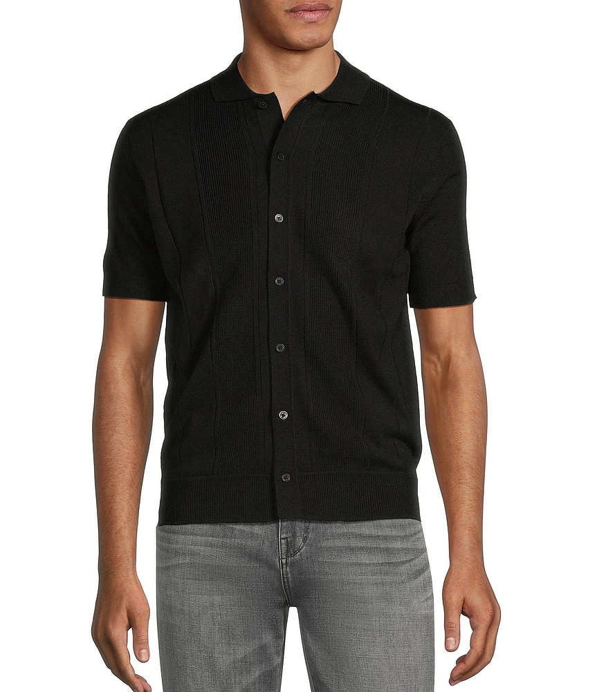 Murano Snit Short Sleeve Coatfront Shirt