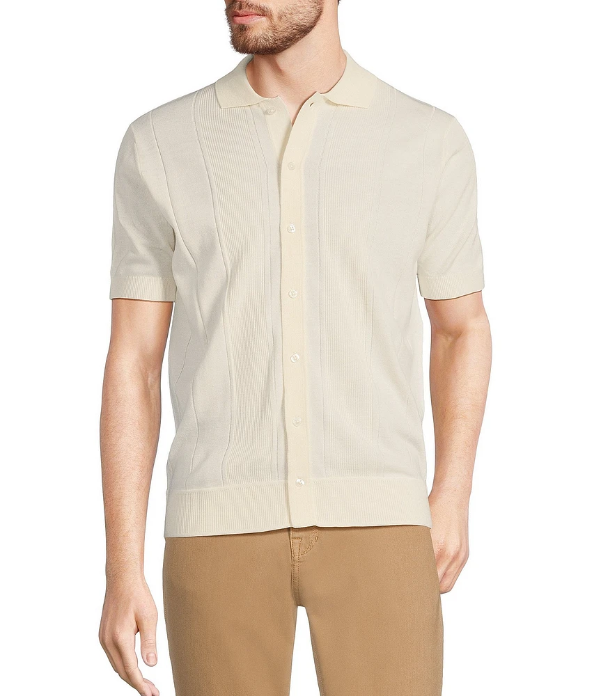 Murano Snit Short Sleeve Coatfront Shirt