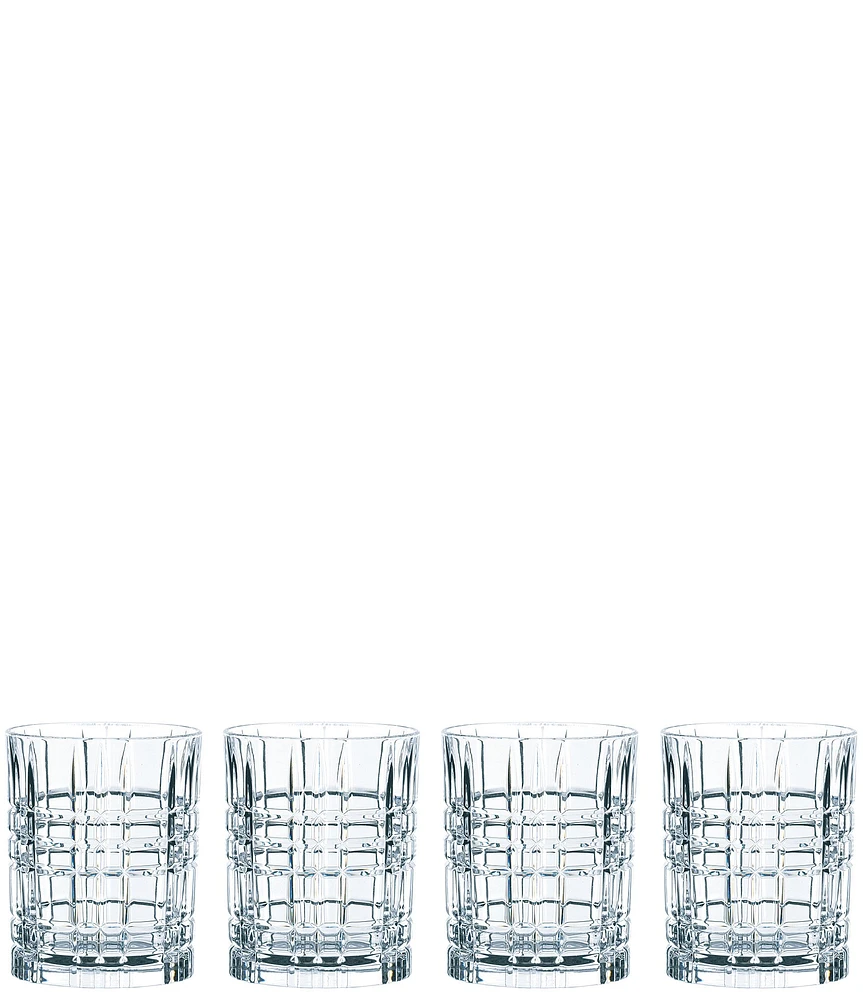 Nachtmann Square Whiskey Glasses, Set of 4