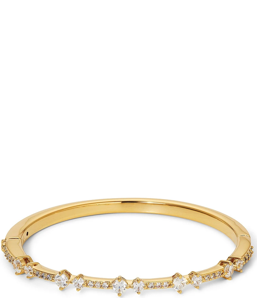 Nadri Cassi Pave Side Crystal Hinge Bracelet