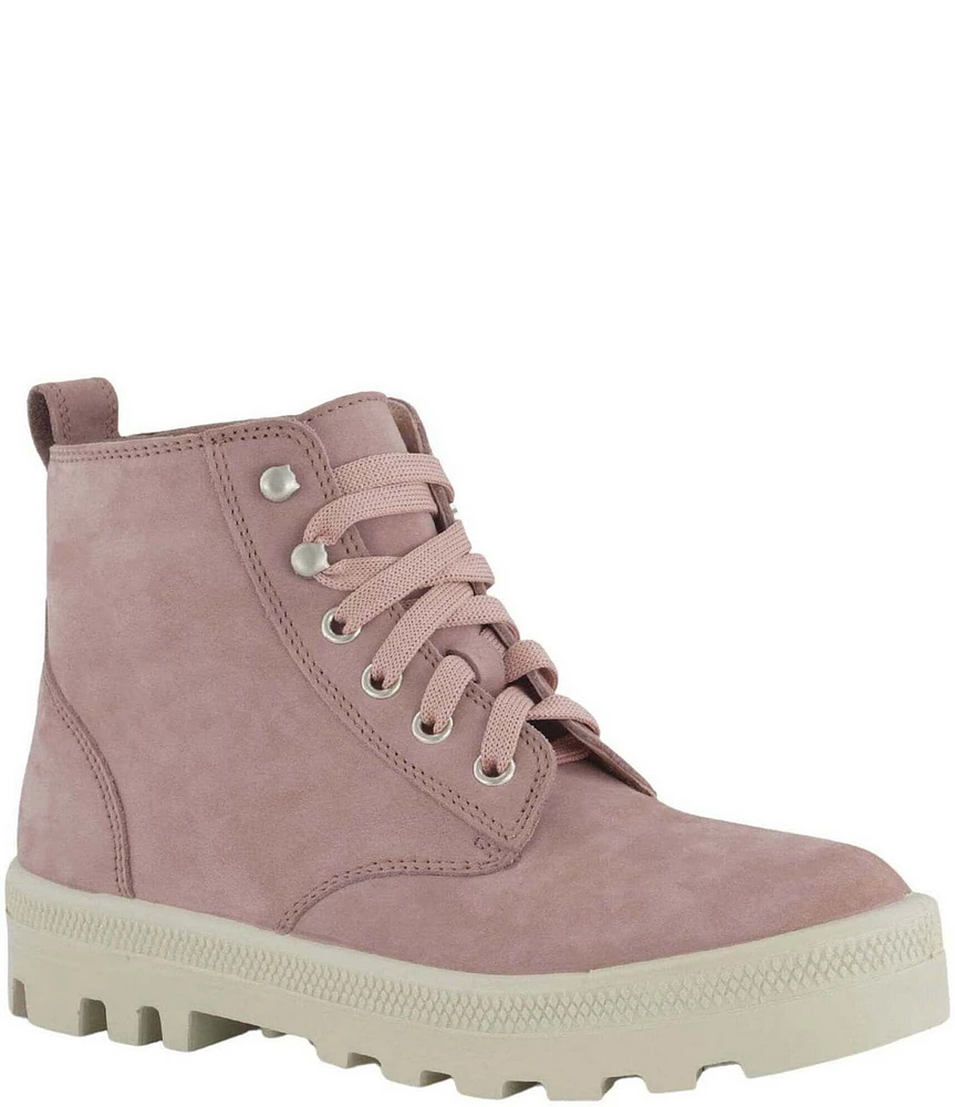 Naot Canoe Nubuck Suede Lace Up Ankle Booties