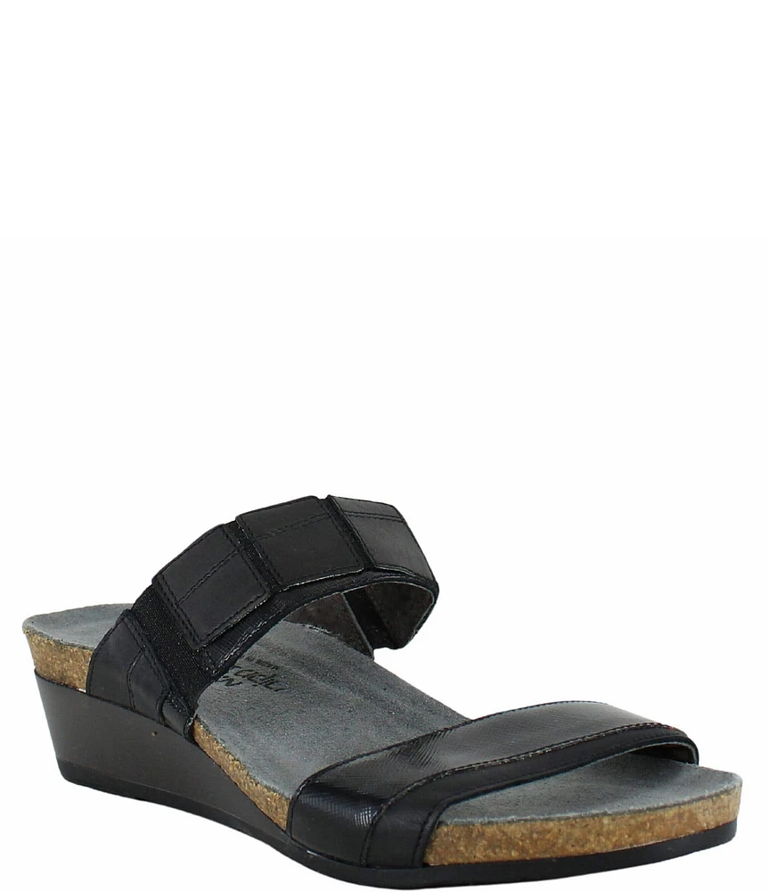 Naot Royalty Banded Wedge Sandals
