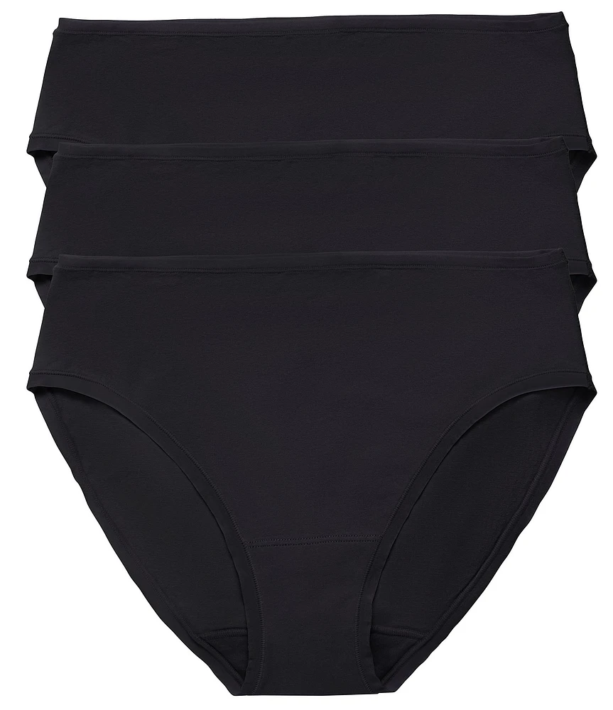 Natori Bliss Bare Cotton Hipster 3-Pack