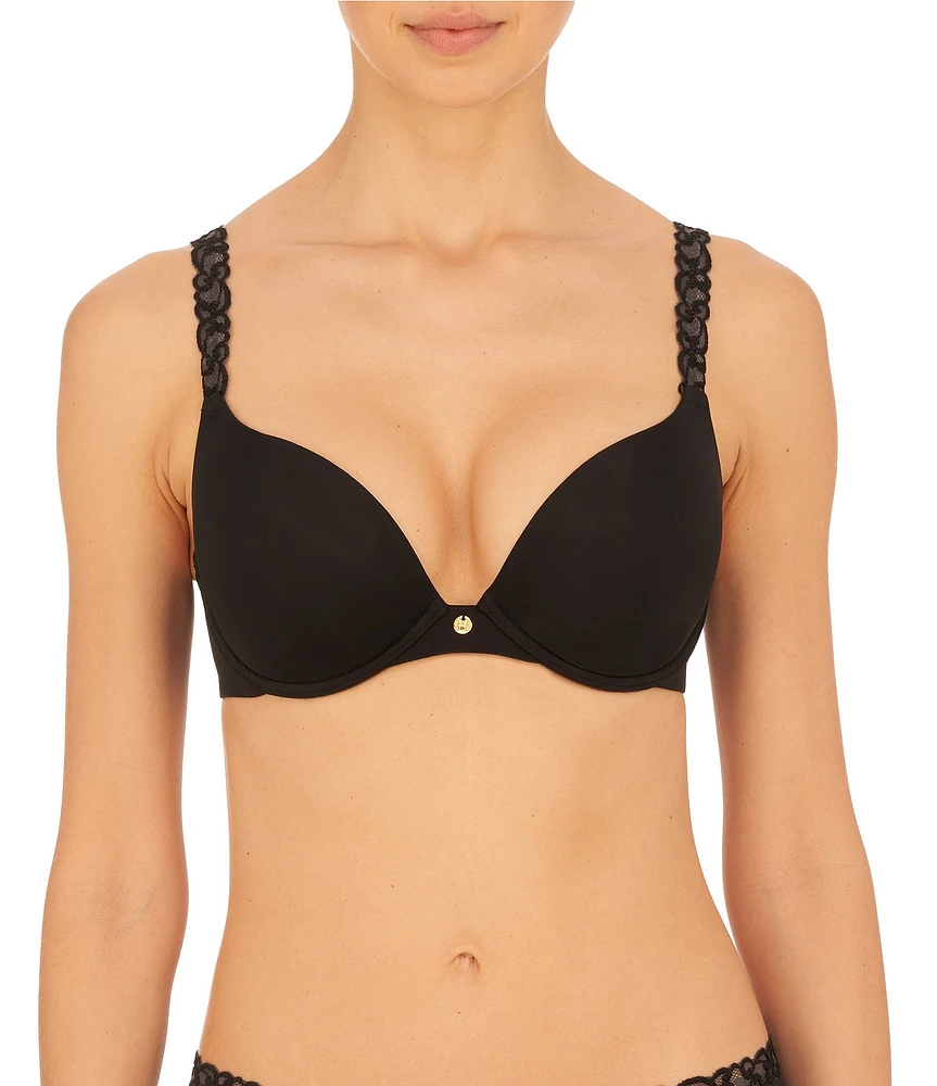 Natori Pure Luxe Push-Up Underwire Bra