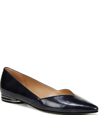 Naturalizer Havana Patent Pointed Toe Dress Flats