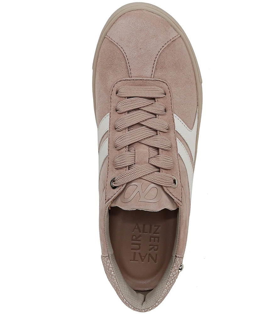 Naturalizer Medina Suede Lace Up Sneakers