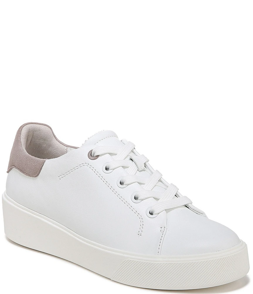 Naturalizer Morrison 2.0 Leather and Suede Platform Sneakers