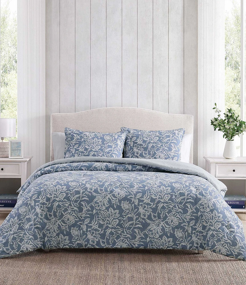 Nautica Tortola Cotton Reversible Duvet Cover Mini Set