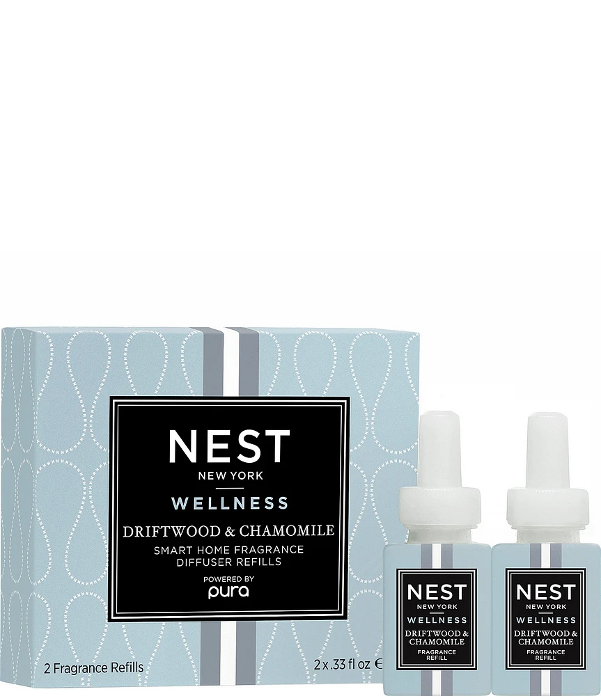 NEST New York x Pura Driftwood & Chamomile Duo Smart Home Fragrance Diffuser Refill