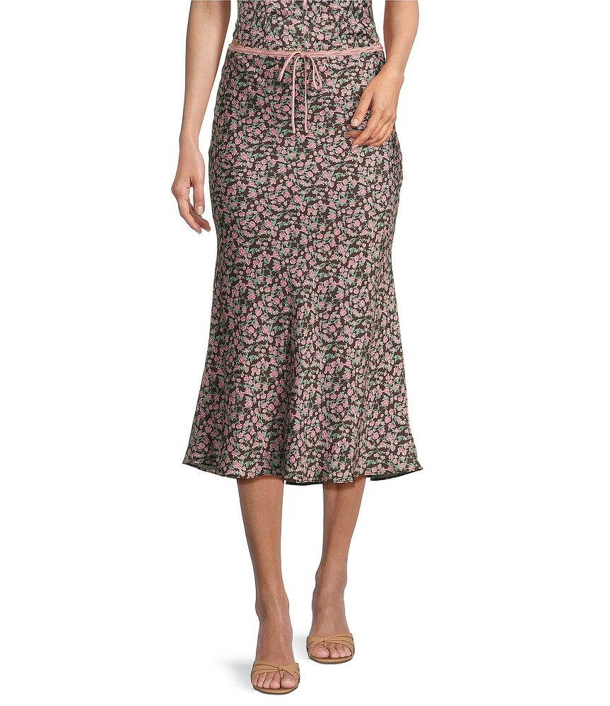 NIA Nathalia Coordinating Floral Midi Skirt