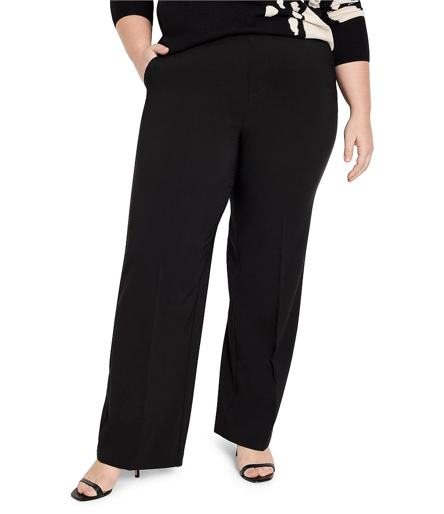 NIC + ZOE Plus Stretch Suiting Lenox Wide Leg Pants