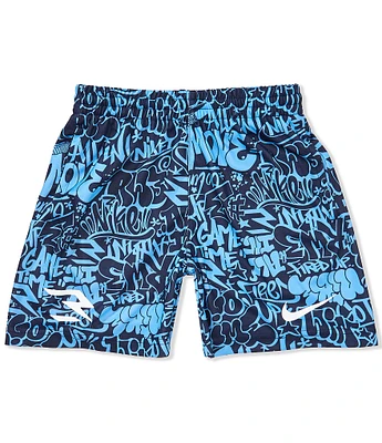 3BRAND by Russell Wilson Big Boys Printed Mesh Shorts