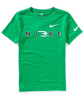 3BRAND By Russell Wilson Big Boys Short Sleeve Wordmark T-Shirt