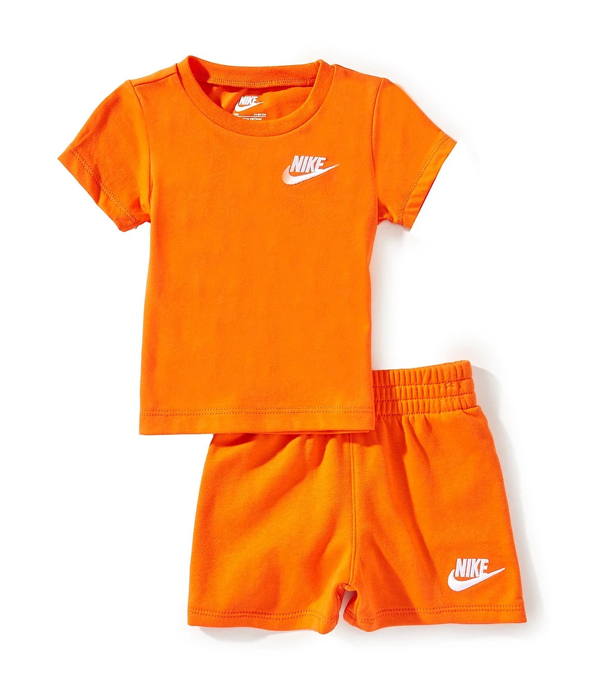 Nike Baby Boys Club Jersey Short Sleeve T-Shirt & Shorts Set