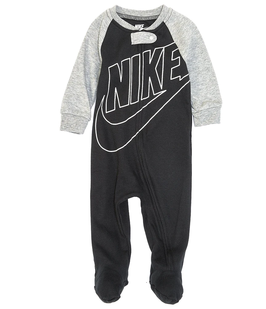 Nike Baby Boys Long-Sleeve Futura Footie Coverall