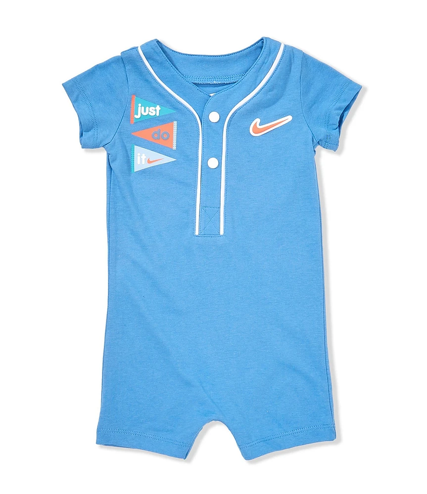 Nike Baby Boys Short Sleeve Henley Shortall