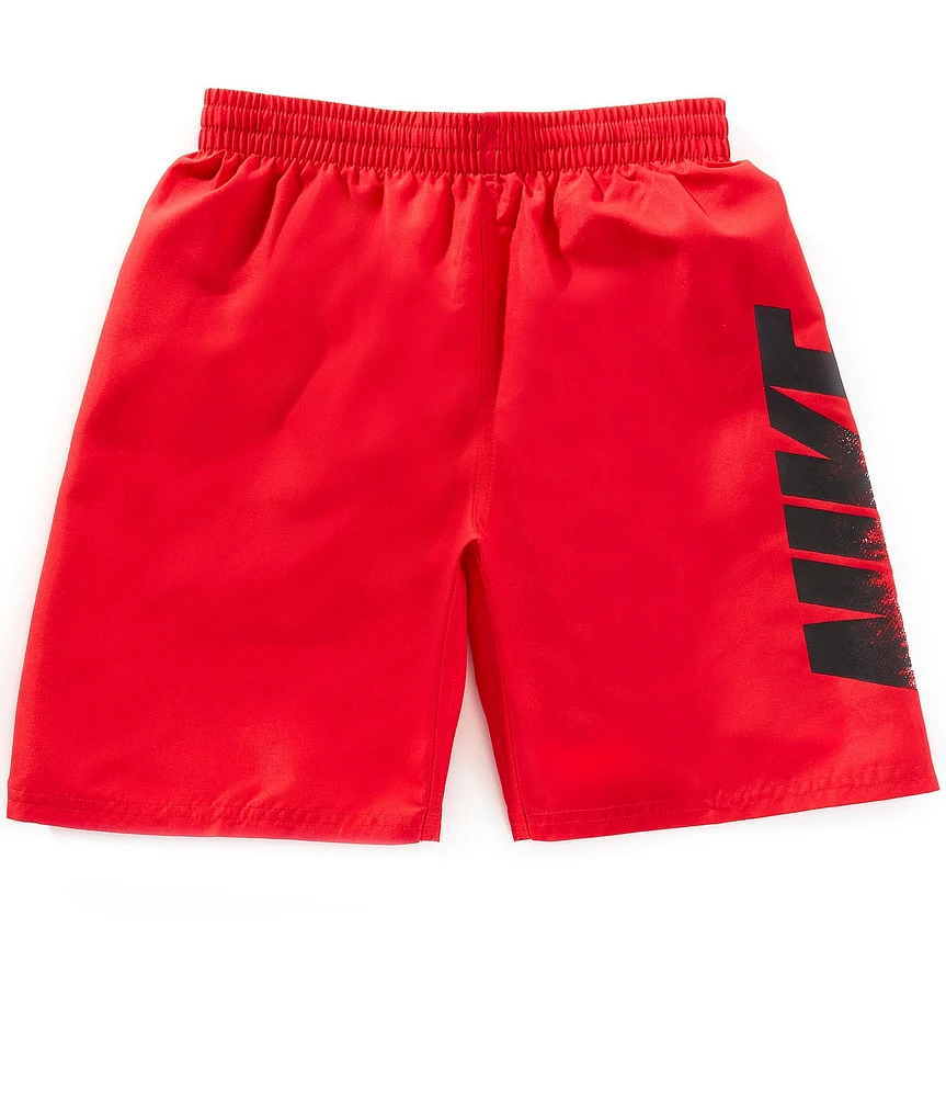 Nike Big Boys Ocean Merge 7#double; Inseam Volley Swim Trunks