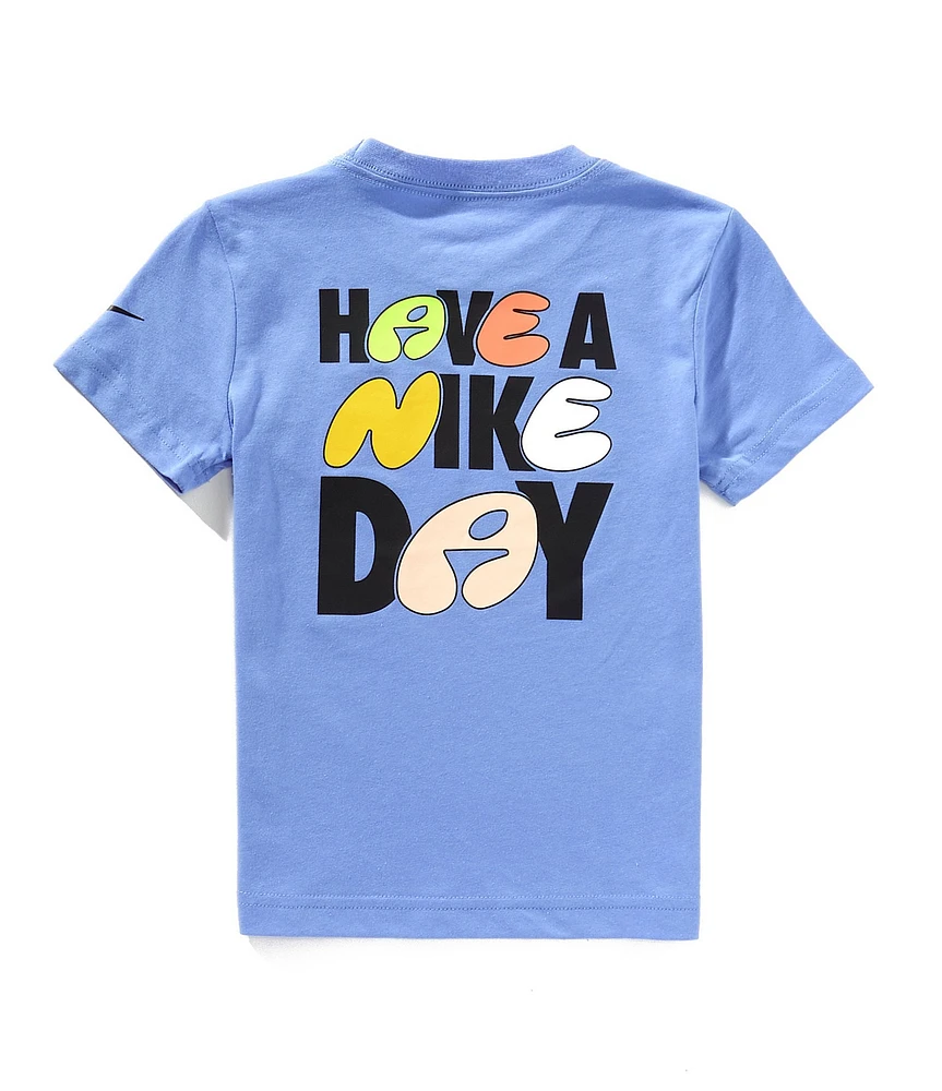 Nike Little Boys Short Sleeve Have A Nike Day Graphic T-Shirt